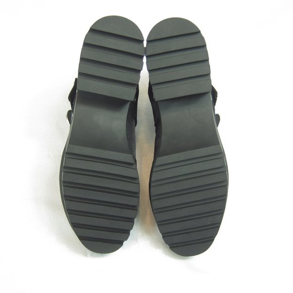 Steve Madden 7 Black Combat Boots Platform NEW - Picture 10 of 14